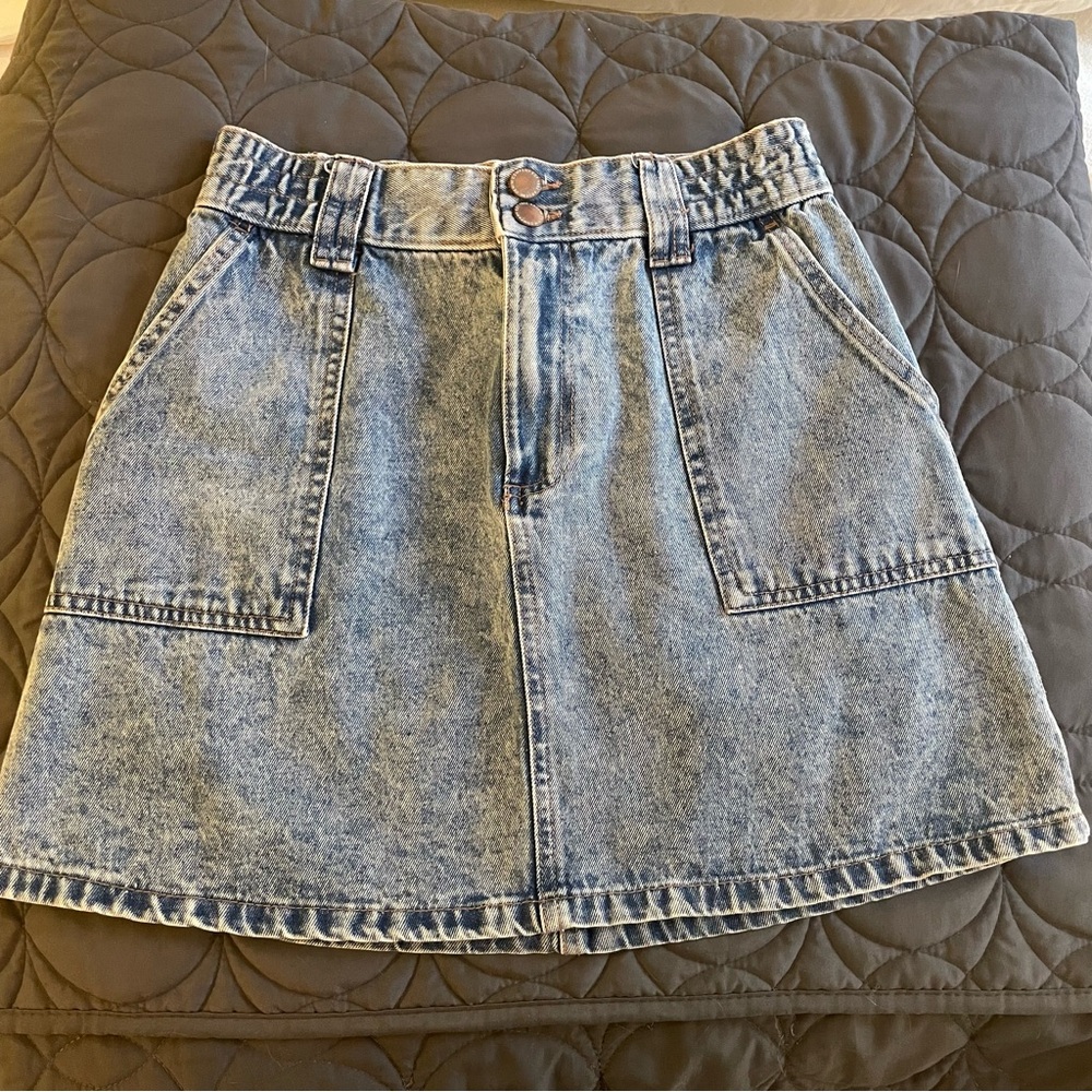 Ardene Blue Denim Mini Skirt